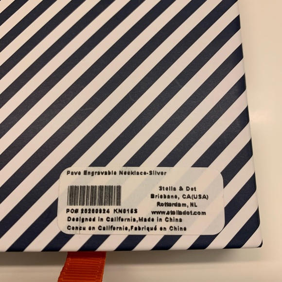 Stella & Dot Engraved “Believe” Necklace - Picture 3 of 8